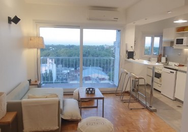 Departamento 2 ambientes con espectacular vista al Rio y mucha luz 